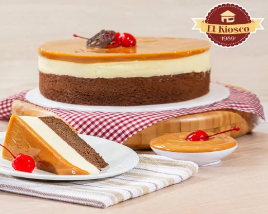 Chocoflan Frio Porción