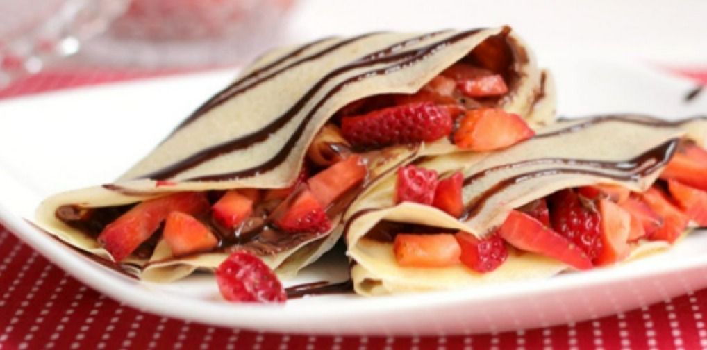 Crepa Nutella y Fresas