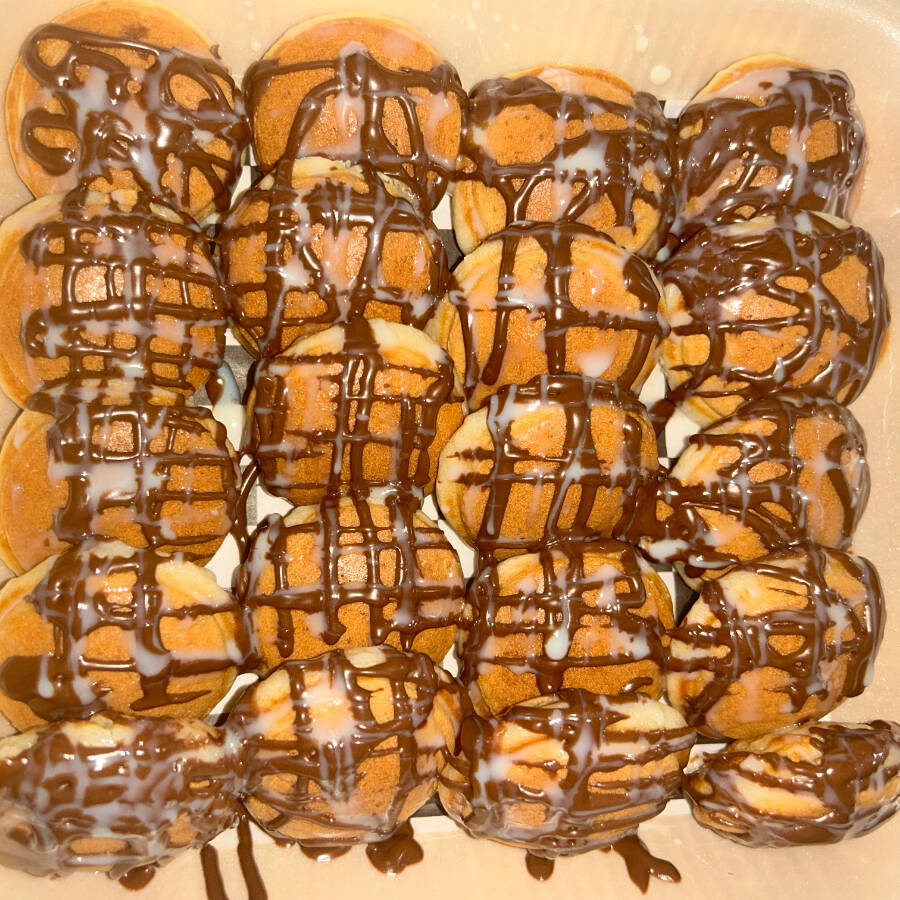 Mini Hotcakes 20 Pz Crema de Avellana