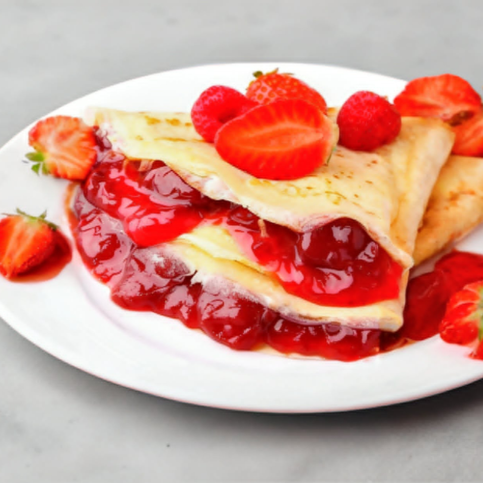 Crepa de Mermelada (Fresa)