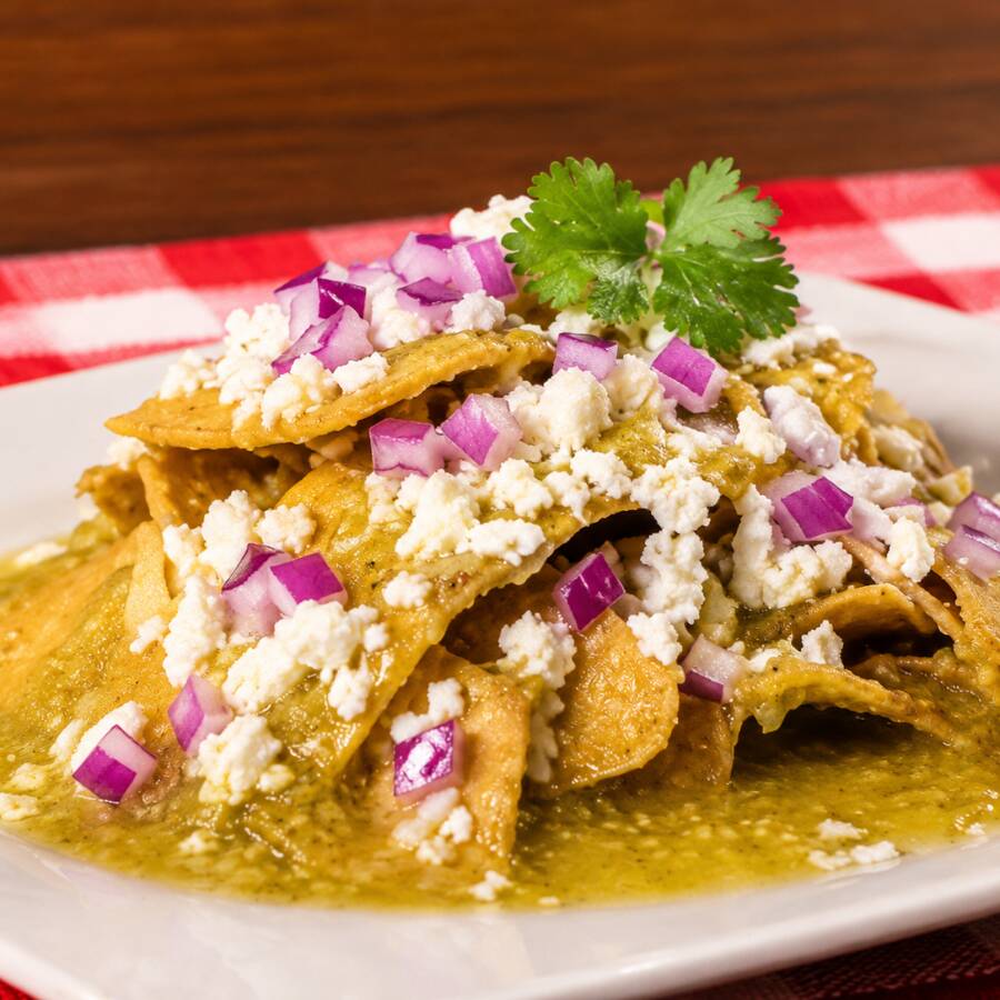 Chilaquiles Verdes de la Casa