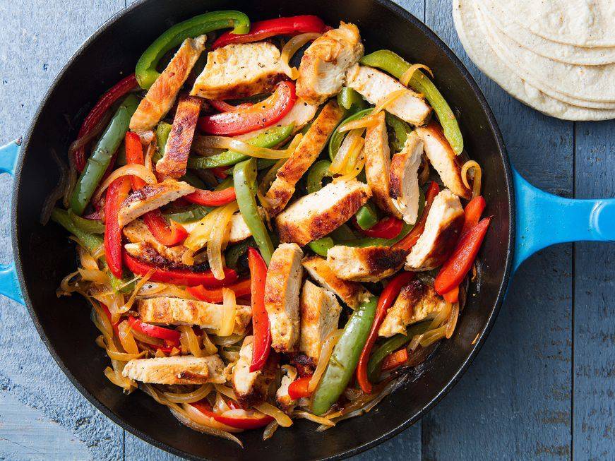 Fajitas de Pollo