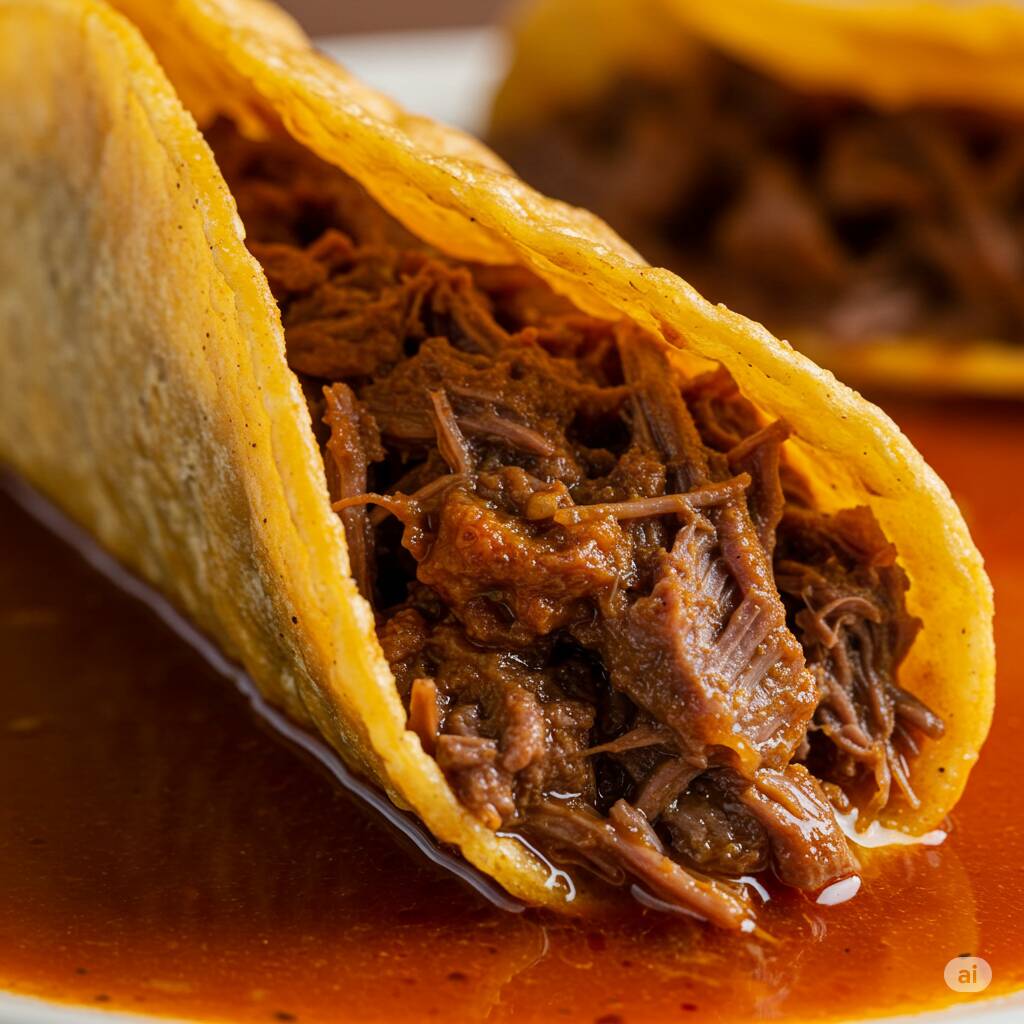 Taco Dorado de Birria
