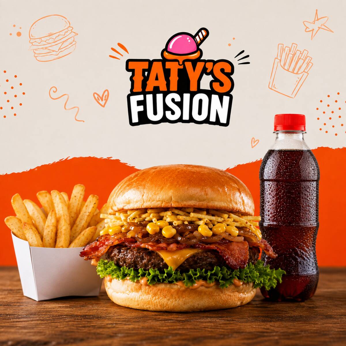 Burger Clásica en (Combo)
