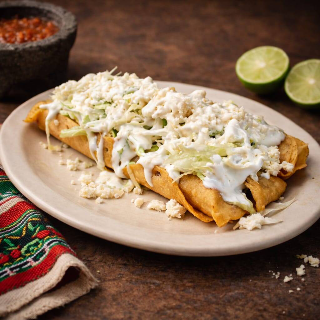 Flautas de Deshebrada de Res