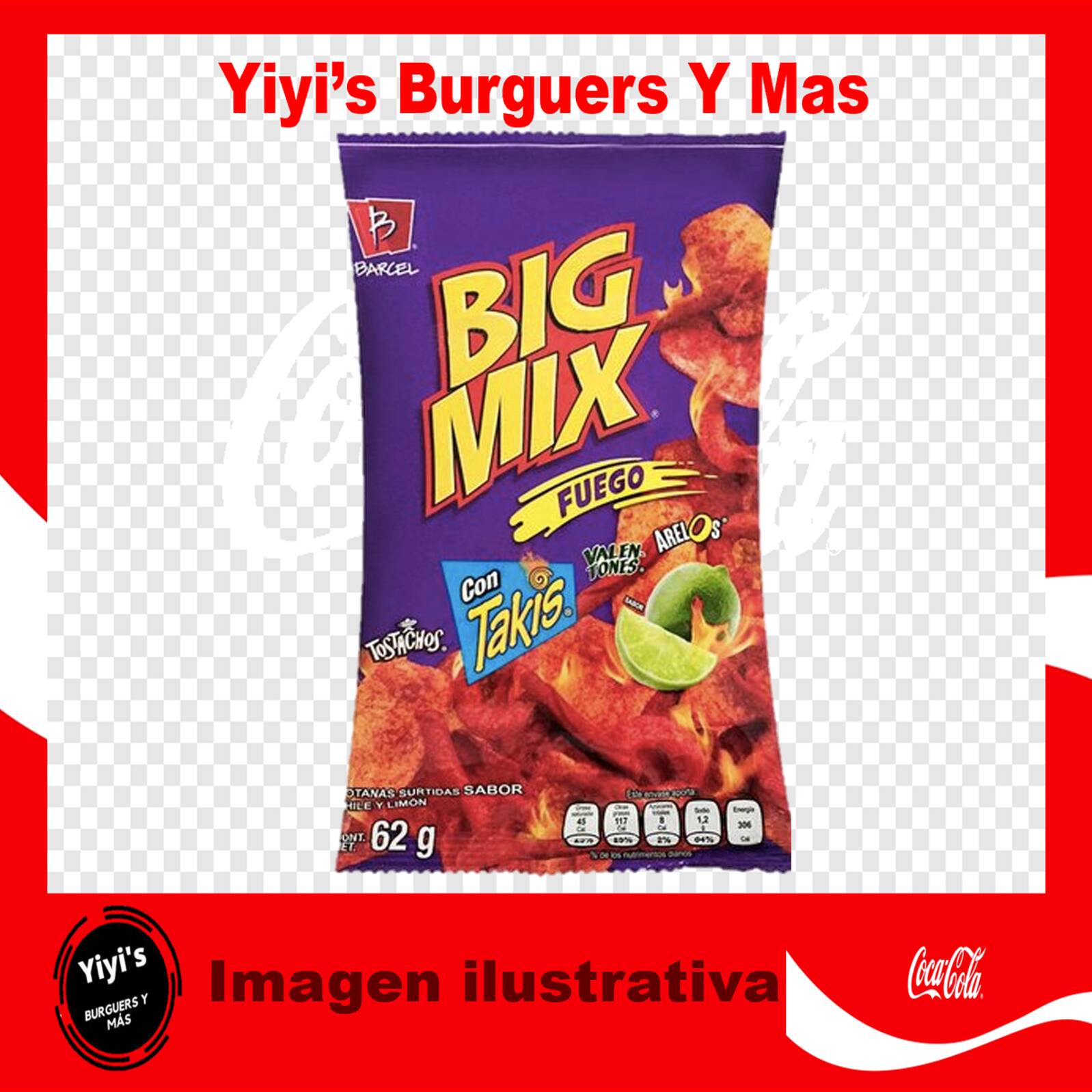 Big Mix Fuego 80g (Sabores a Disponibilidad)