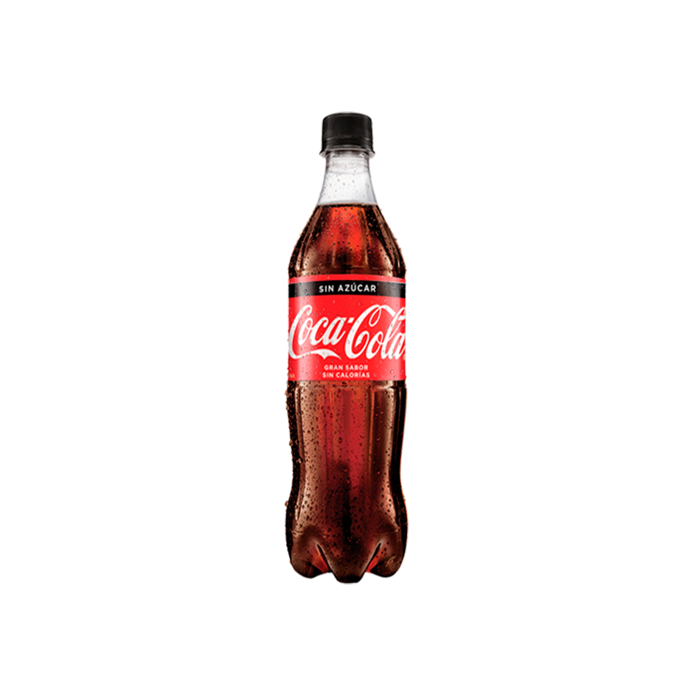 Coca cola sin azúcar de 600 ml