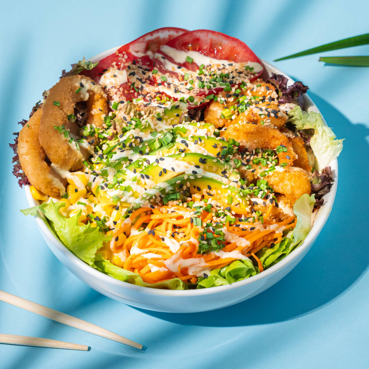 Bowl Ensalada de Camarones