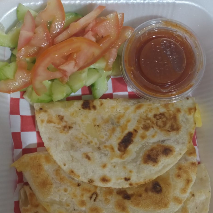 Quesadilla con Jamón