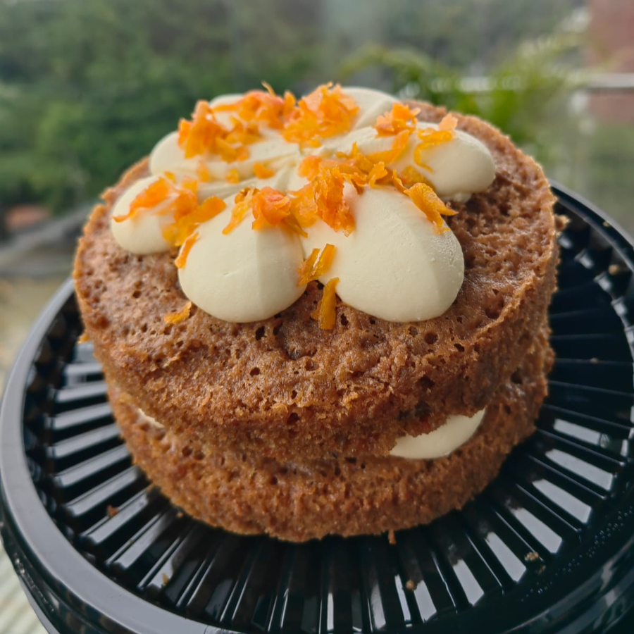 Torta Zanahoria 4 Porciones