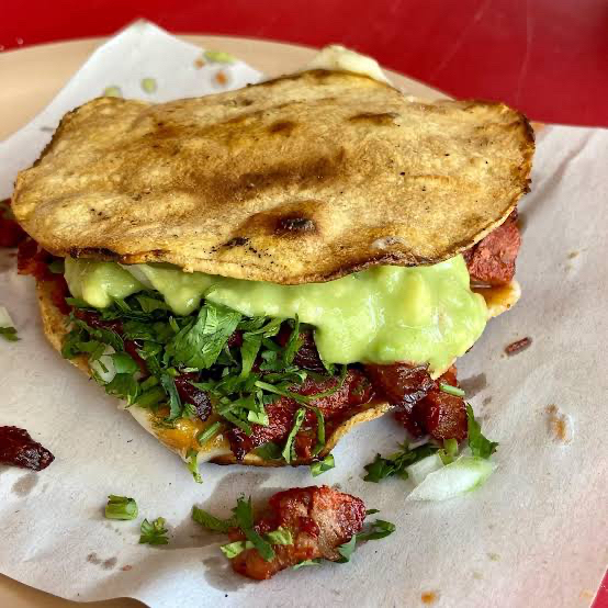 Tostada asada