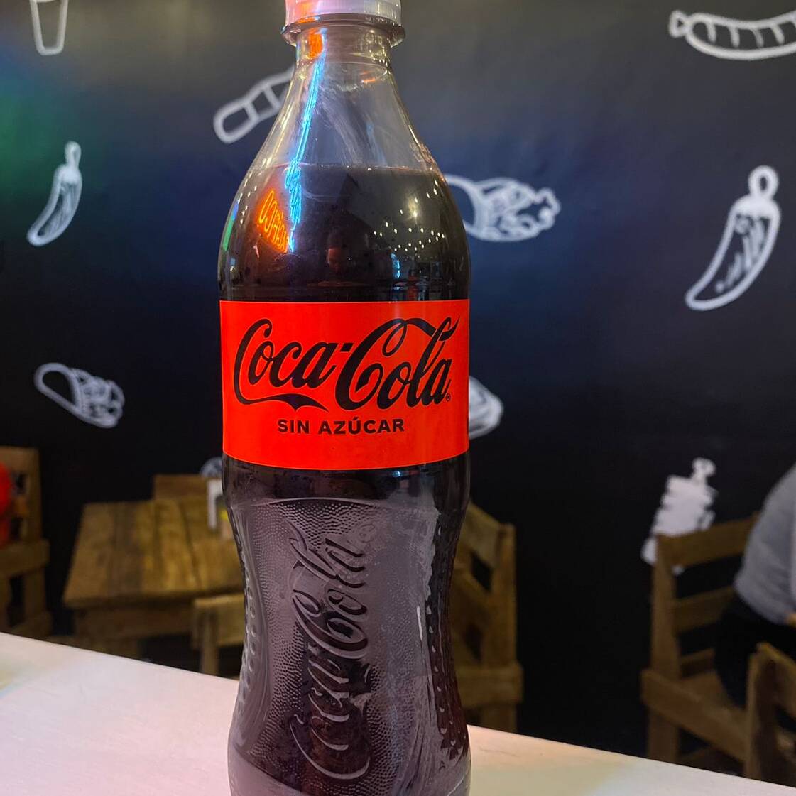 coca cola sin azucar 600ml