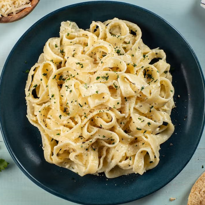 Fettuccini a lo Alfredo