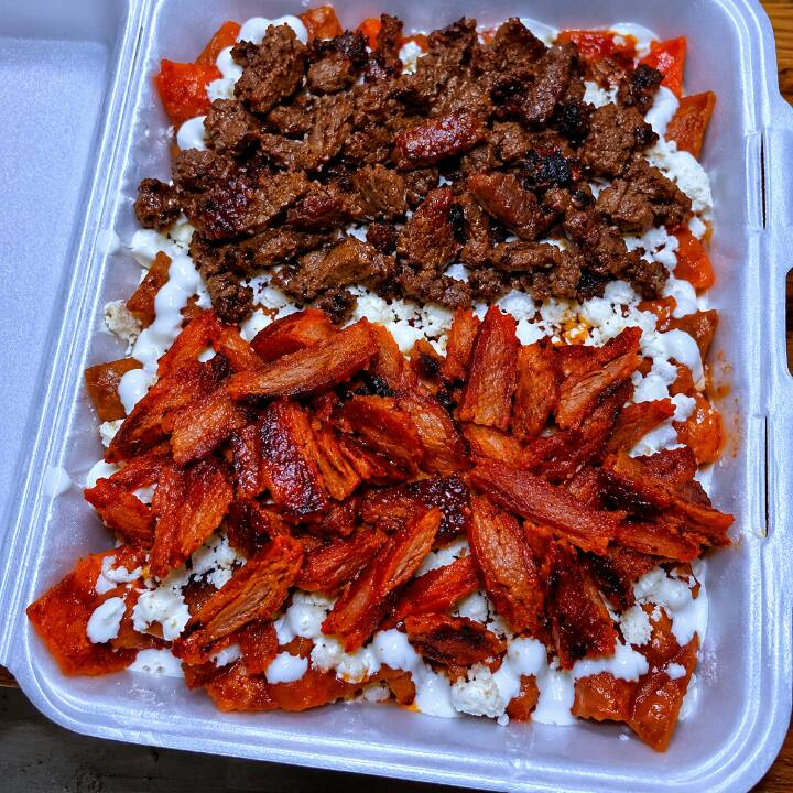 Chilaquiles De Asada Y Pastor