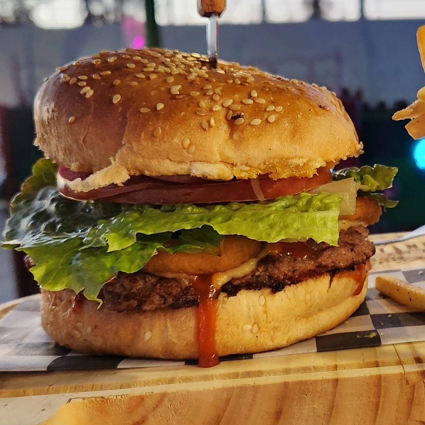 HAMBURGUESA BBQ ESPECIAL