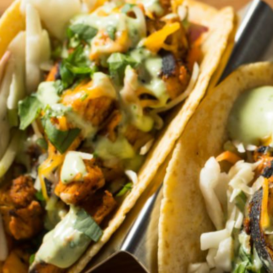 Taco de Pollo Adobado