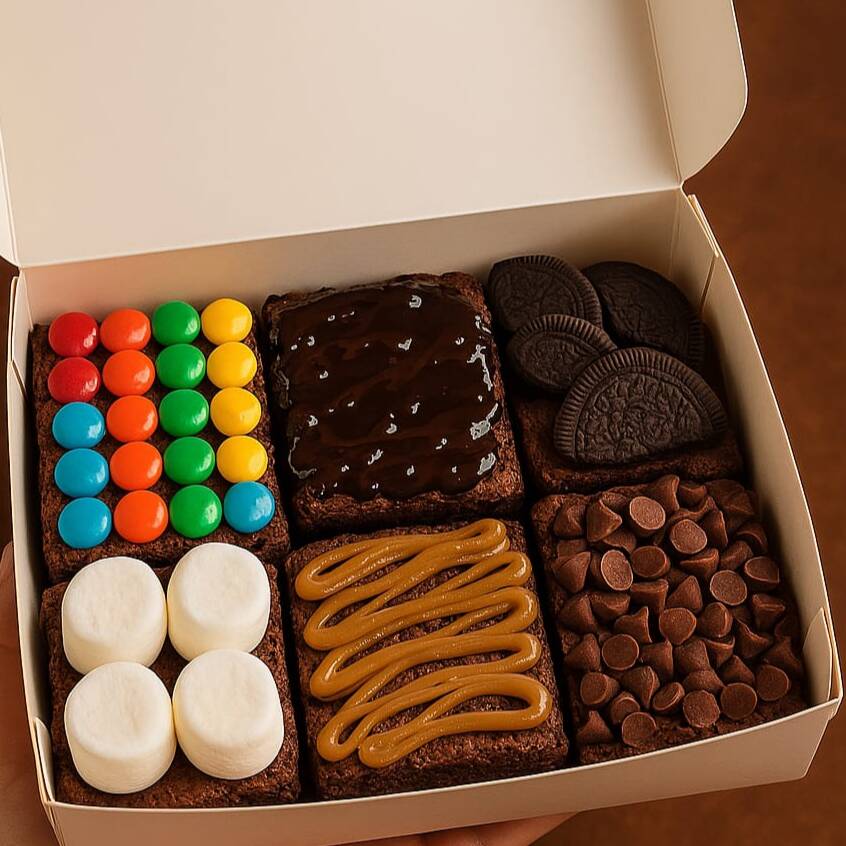 Caja de Brownies X6