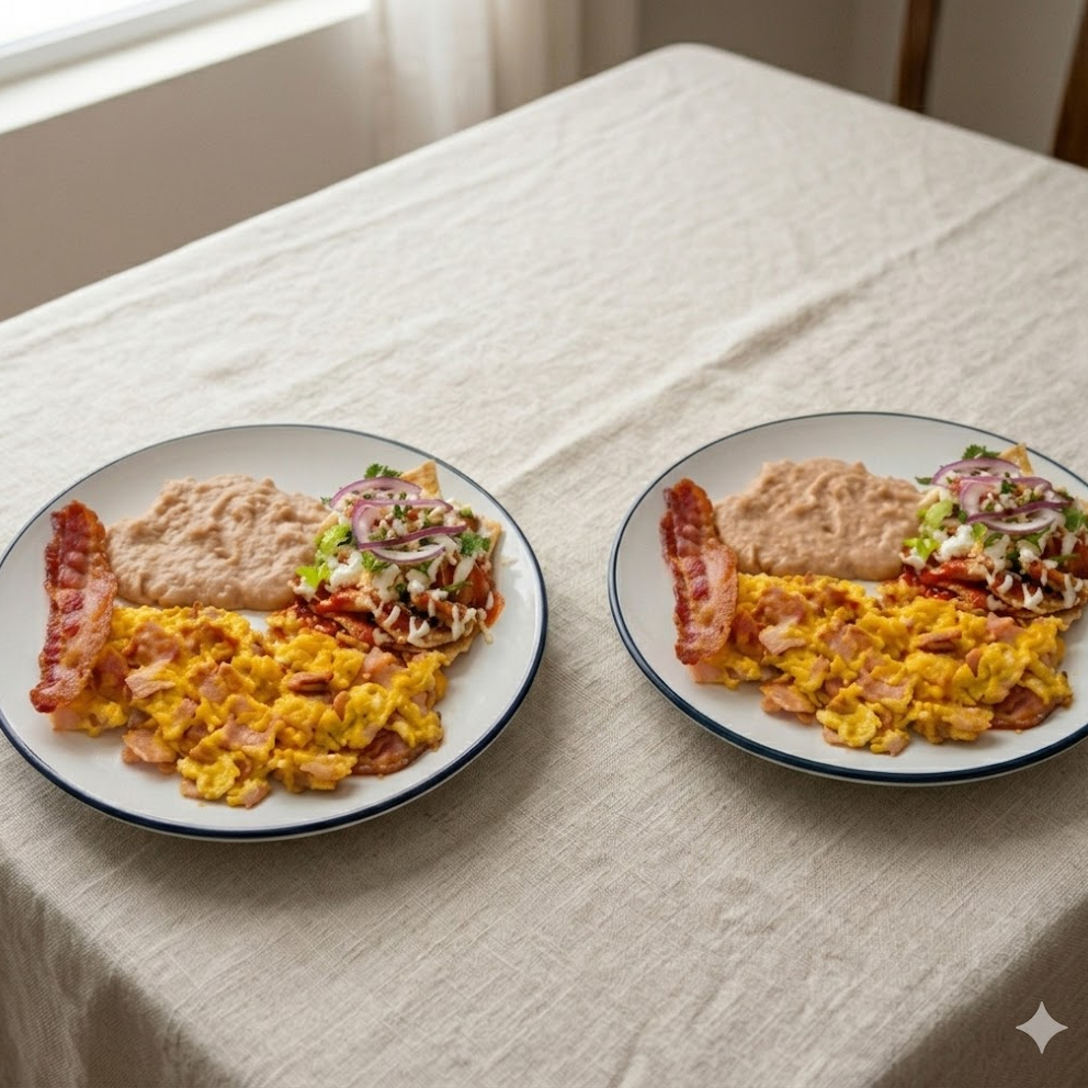 Combos huevos con Jamón