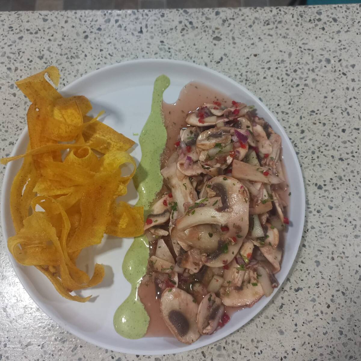 Ceviche de Champiñones