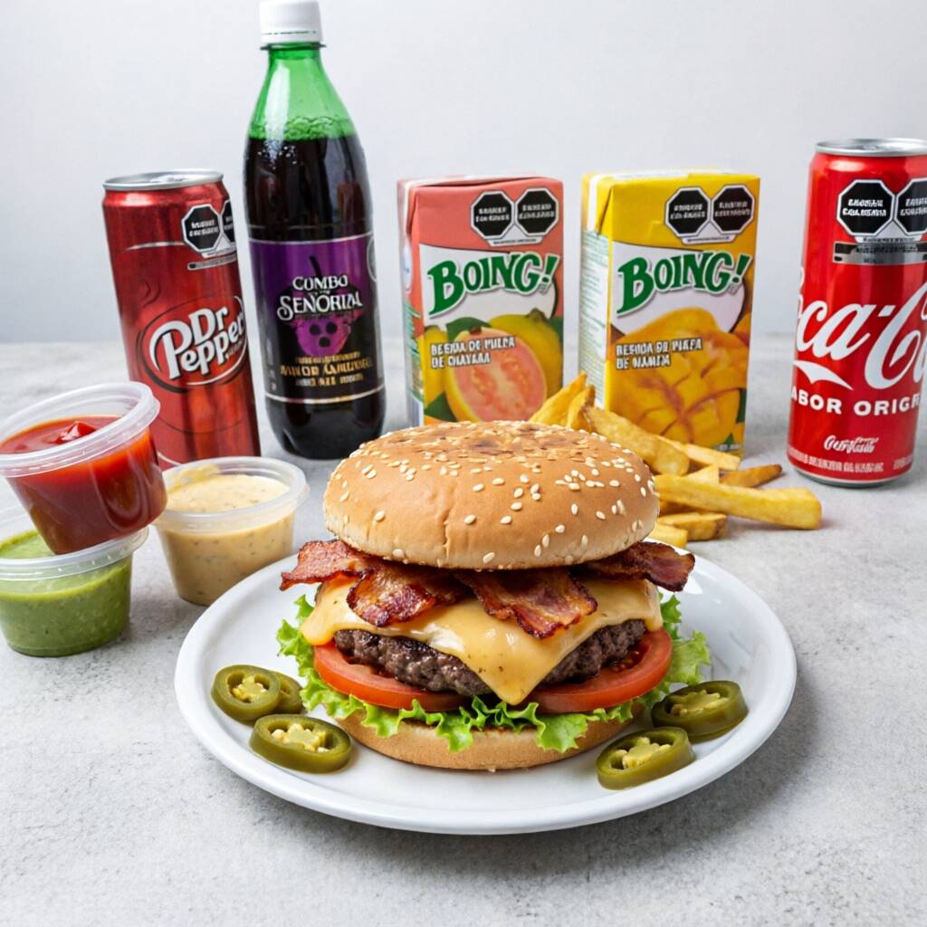 Combo Barba Negra 🥓🧀🏴☠️🖤🍔 Bbq