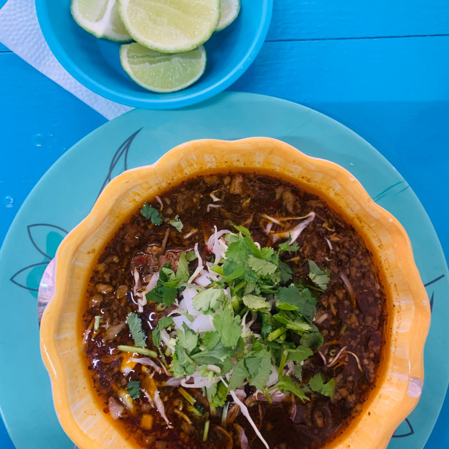 Plato de Birria de res