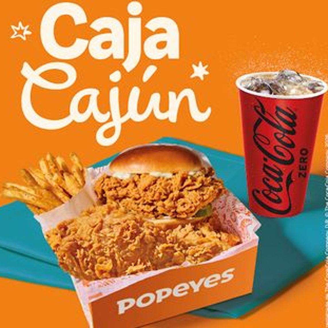 Cajun Box: Chicken Sandwich + Signature Chicken 1pc + Regular C