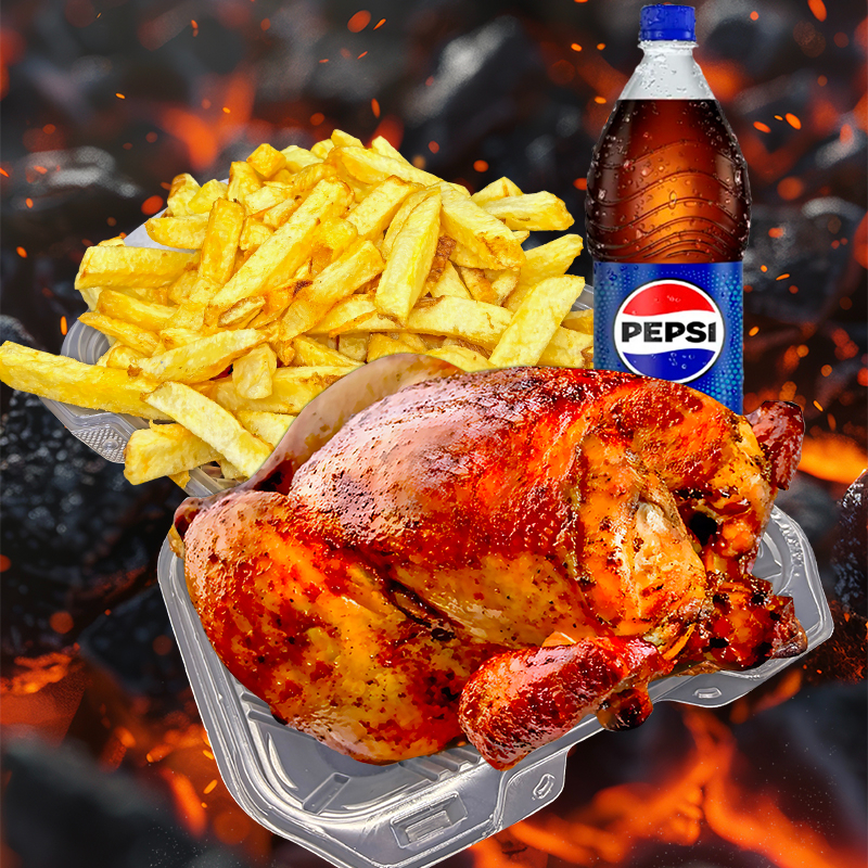 Combo 1 Pollo + Pepsi 1.5 L