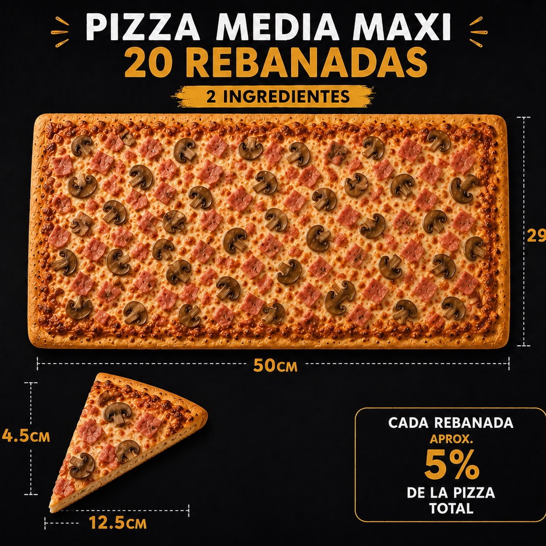 Pizza Media Maxi