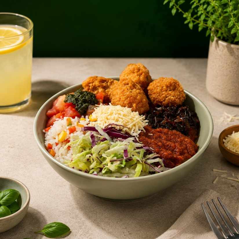 Bowl Crispetas de Pollo