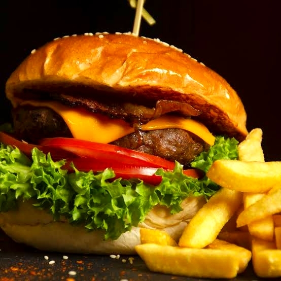 Hamburguesa con Papas