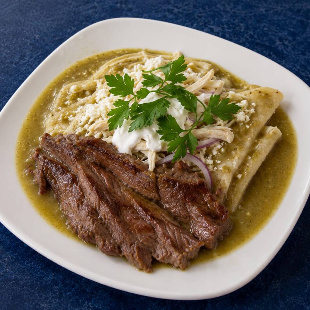 Enchiladas Verdes