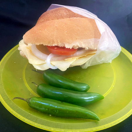 Lonche de Queso Blanco