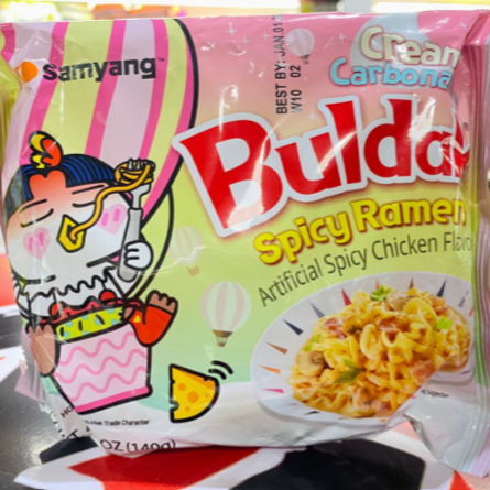Ramen Cream Carbonara Buldak