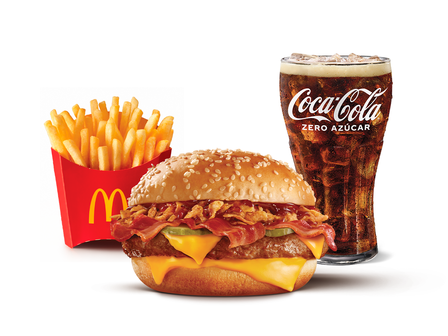 McCombo mediano Cuarto Western BBQ