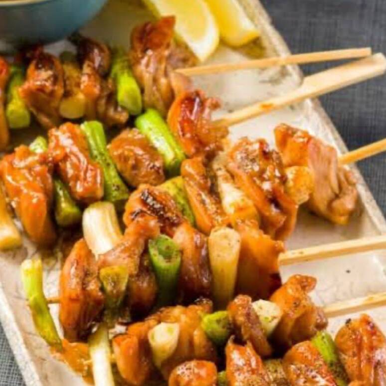Yakitori de Camarón