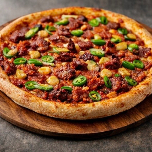 Pizza familiar mexicana