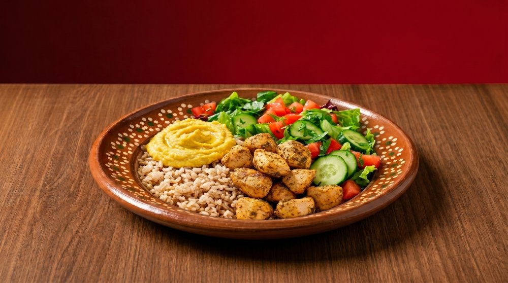 Plato Saludable con Pollo