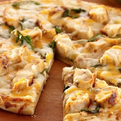 PIZZA SMALL POLLO Y AJO POLLITOS EN FUGA