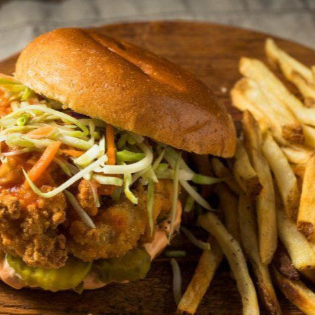 Rooster ChickenBurger (1 Salsa a Elegir)