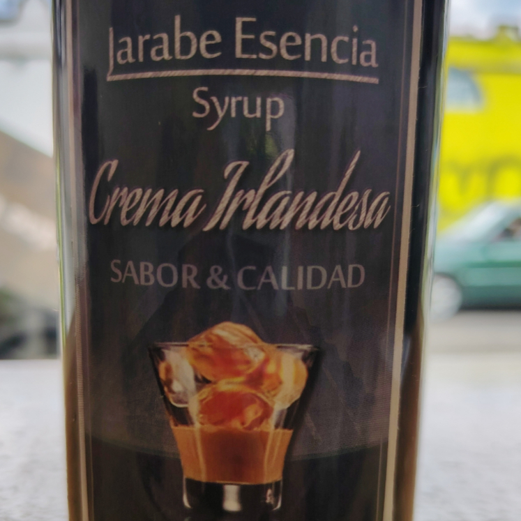 Jarabe de crema Irlandesa para café