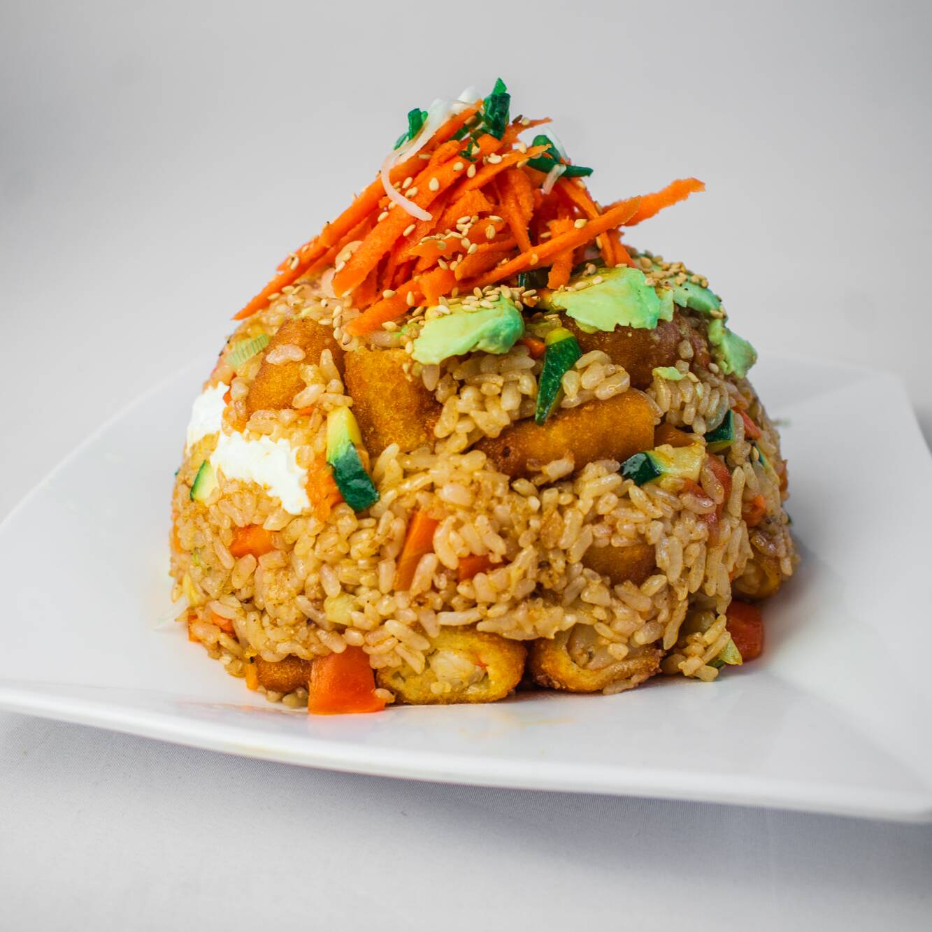 Yakimeshi de camaron