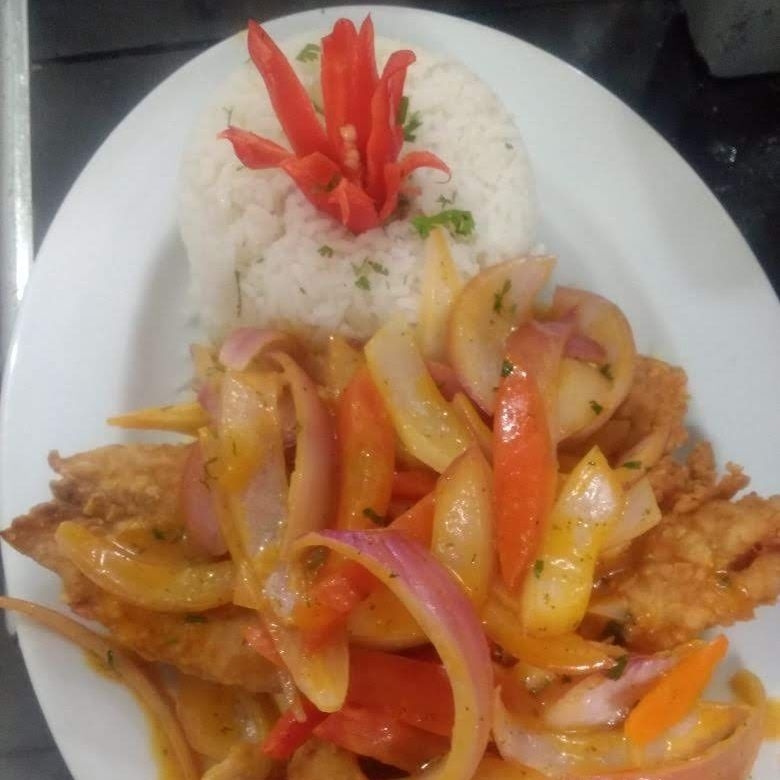 Pescado a la Chorrillana