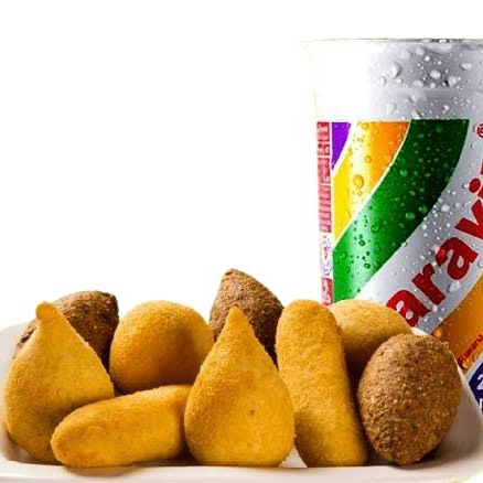 Os adicionais citam 10 salgados por escolha. Mais nesse combo será enviado 5 de cada escolha