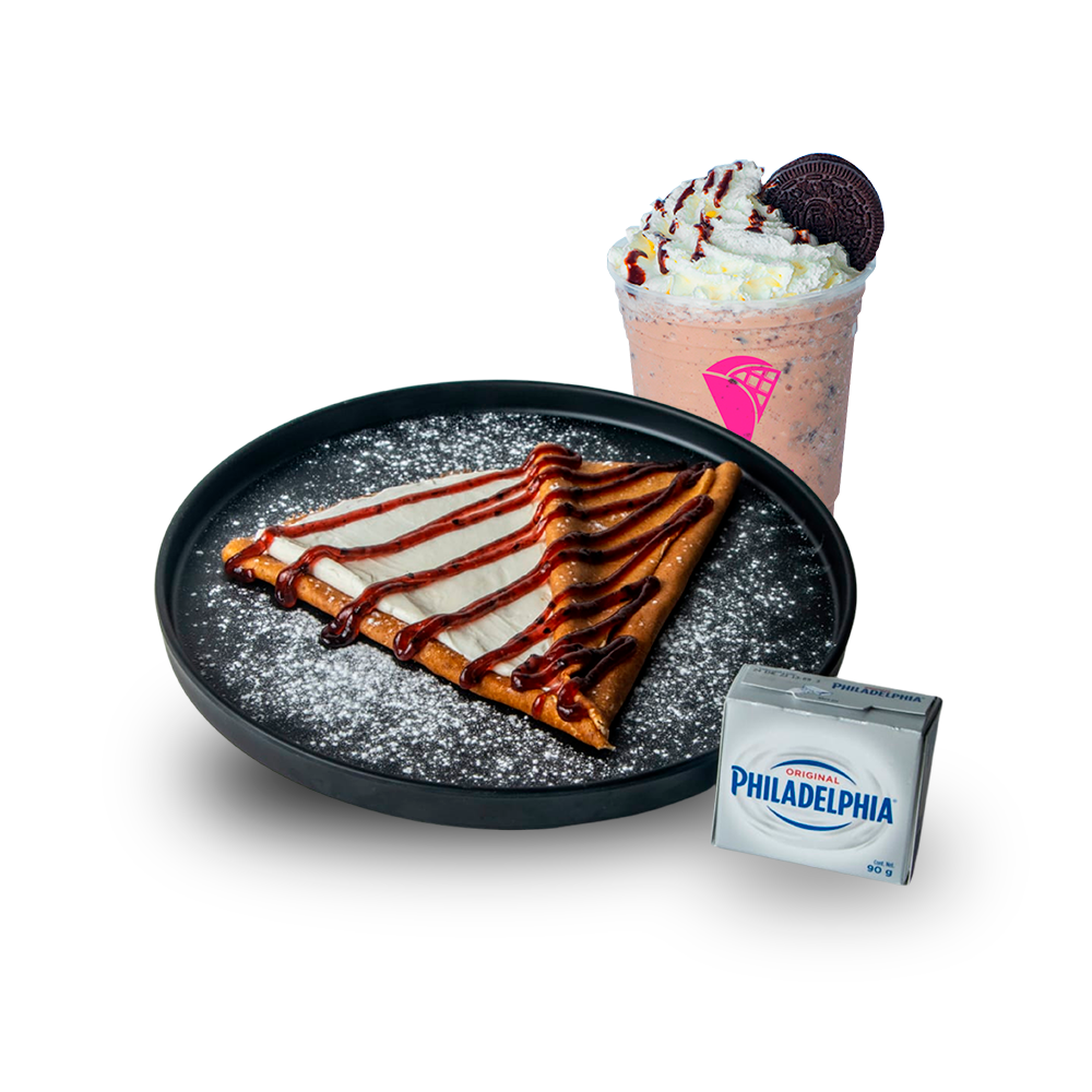Combo Dúo Crepa Dulce+Frappé