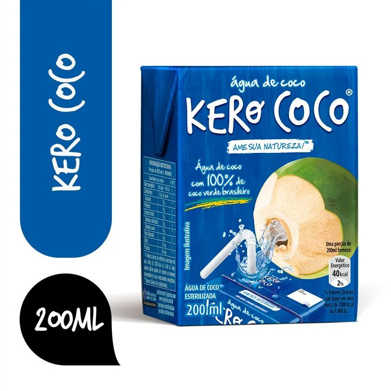 GELO DE AGUA DE COCO KERO COCO 200ML