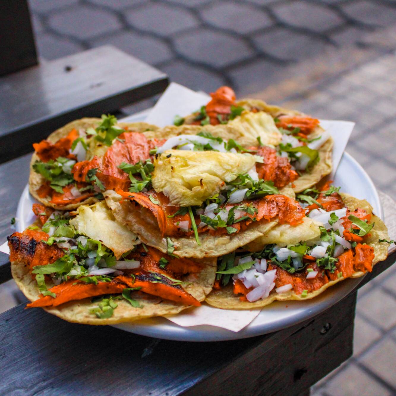 Pack Uno (5 Tacos al Pastor +1/2 LT Agua)