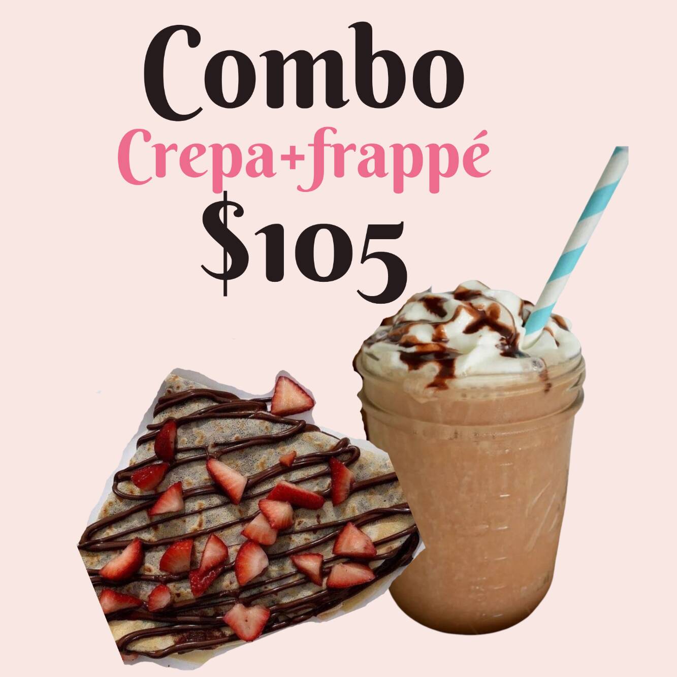 Combo-Crepa + Frappé