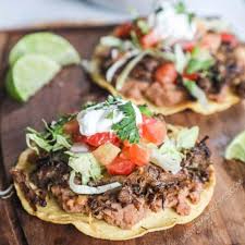 Tostadas de Barbacoa