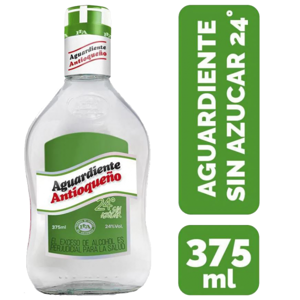 Aguardiente antioqueño 375 ml