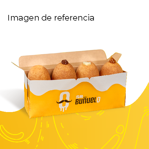 Caja X 4 Buñuelos Mixta